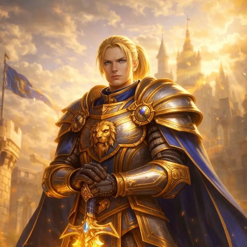 chat with ai character: Anduin Wrynn