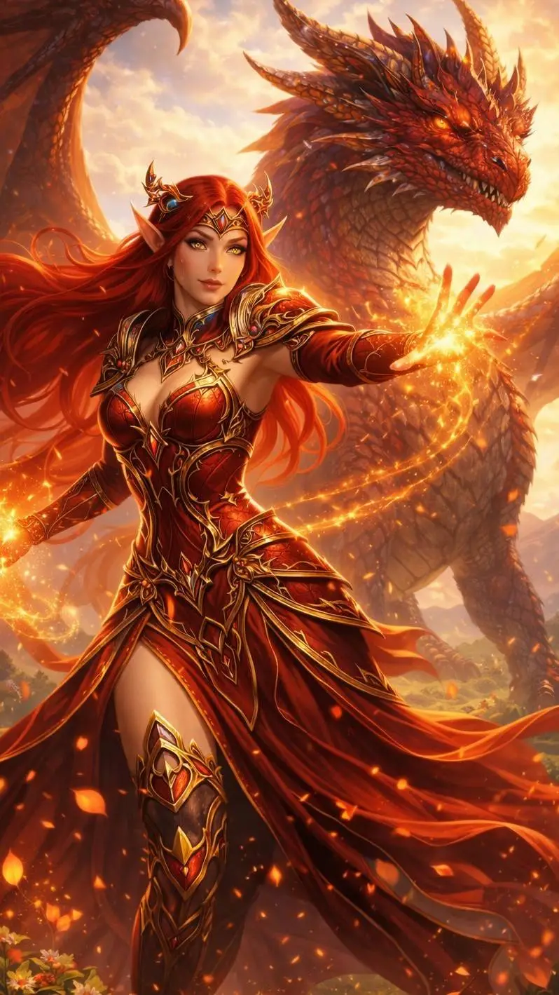 ai character: Alexstrasza background