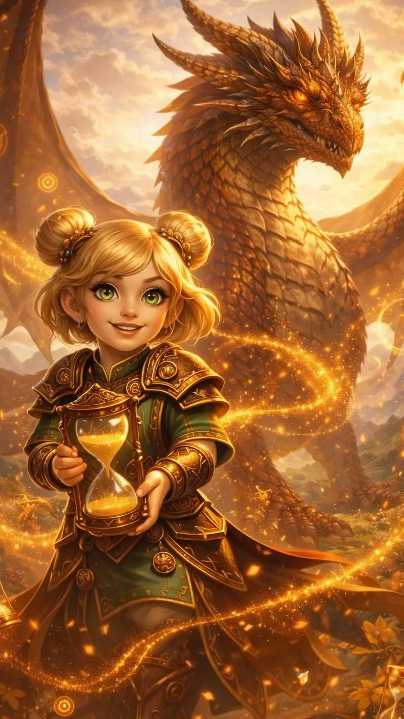 ai character: Chromie background