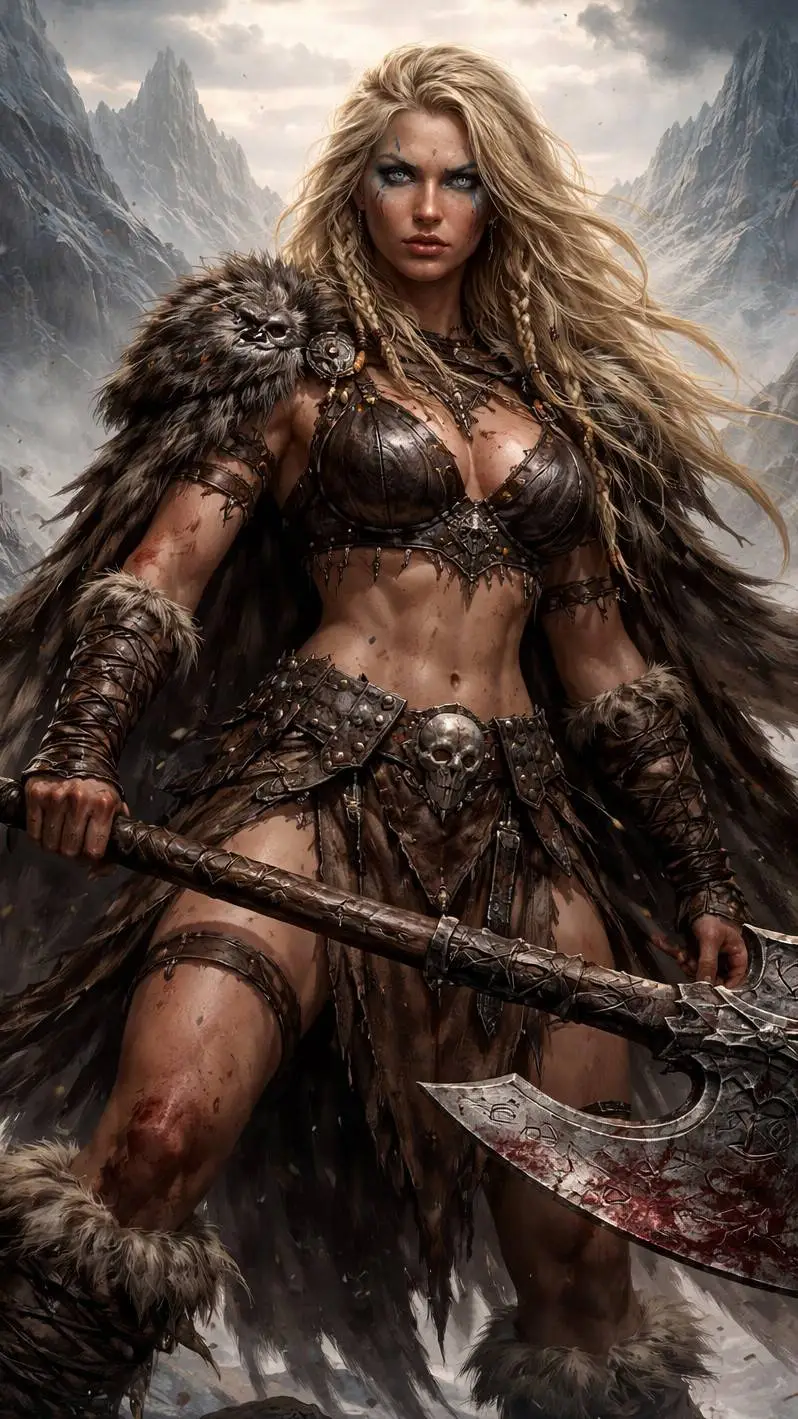 ai character: Ylva background