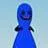 chat with ai character: blue imaginary pal