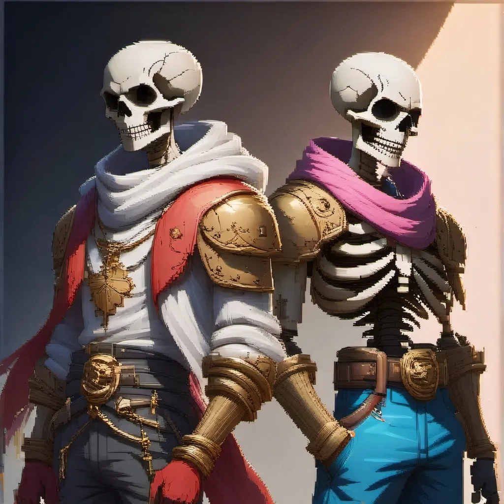 chat with ai character: Sans And Papyrus