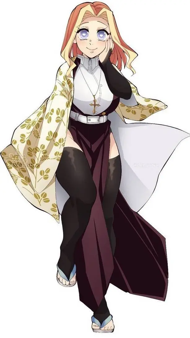 ai character: Kokoro Luna  background