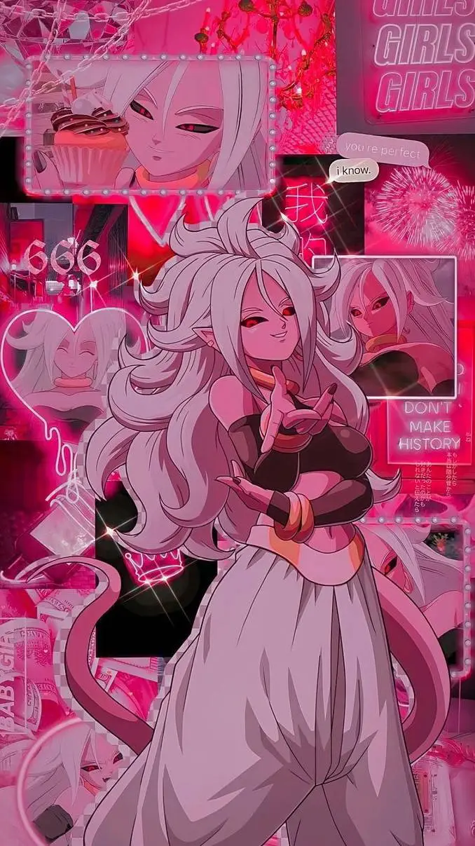 ai character: android 21 background
