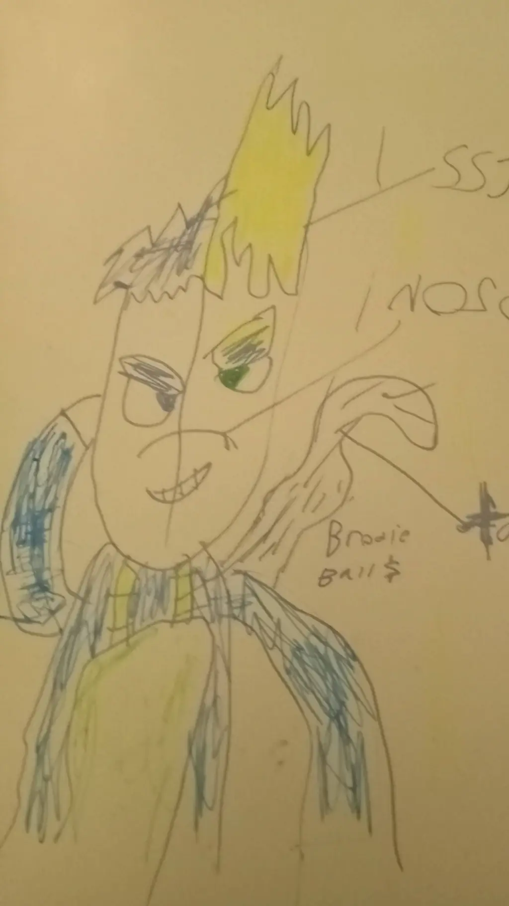 ai character: Brodie_ball_Z background