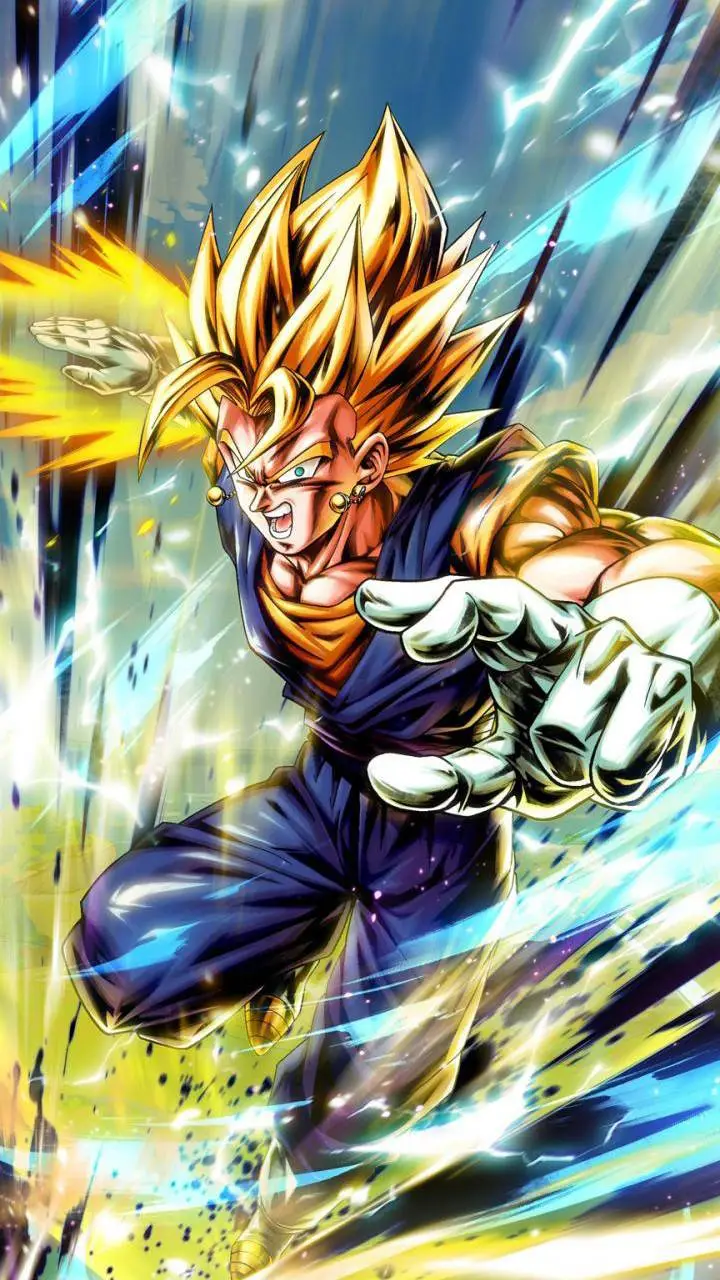ai character: Vegito background