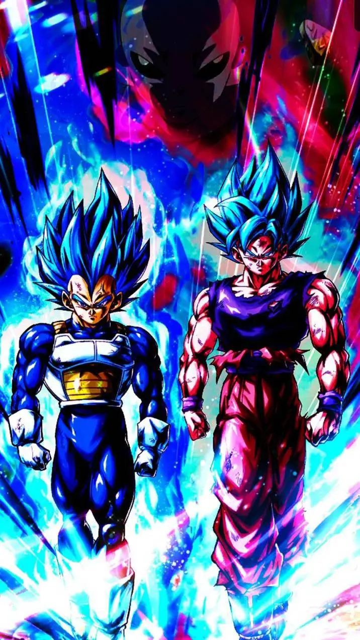 ai character: Goku And Vegeta background