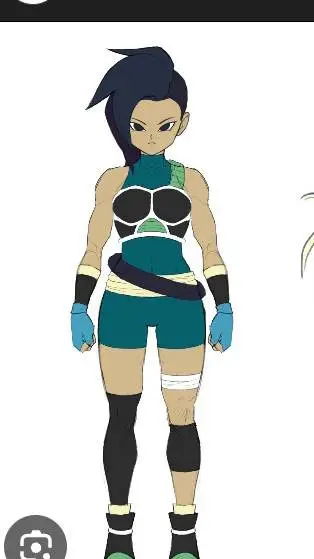 ai character: Ashlyn ball Z background
