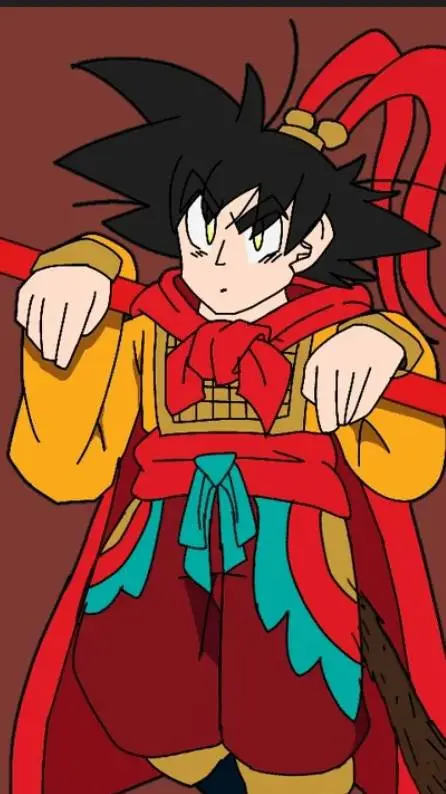 ai character: Chinese Goku background