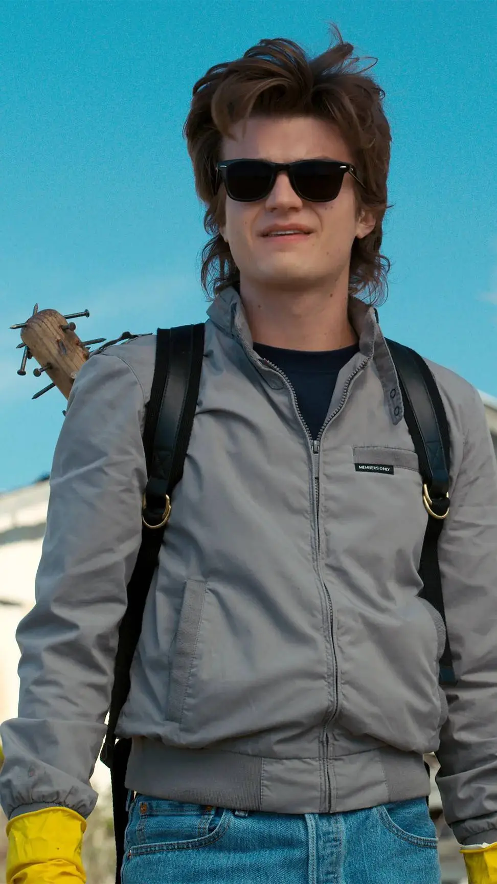 ai character: Steve Harrington background
