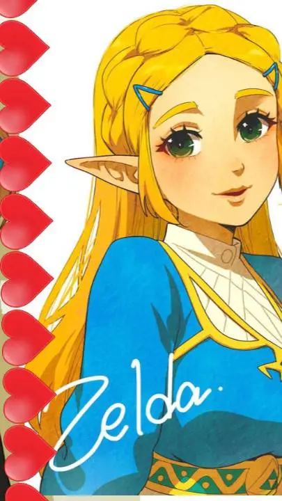 ai character: Zelda background