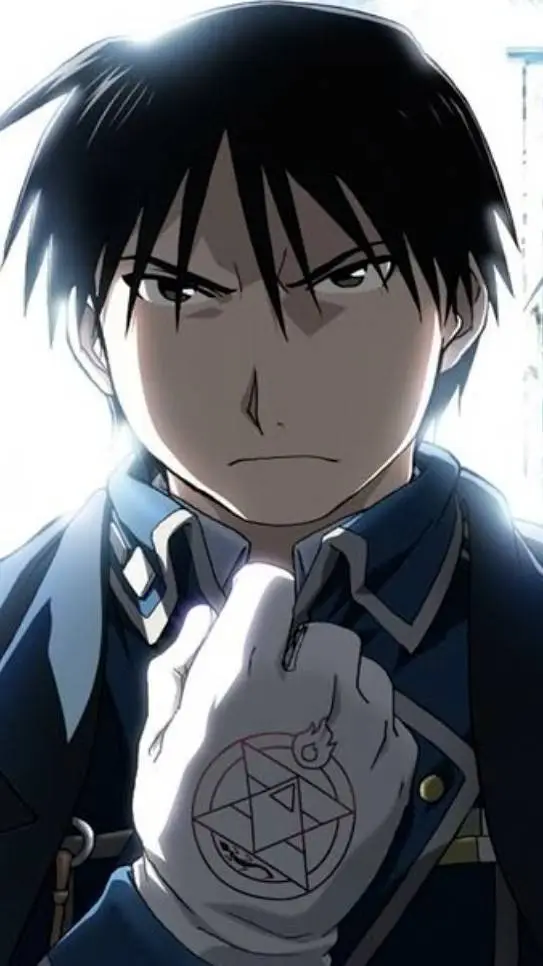ai character: Roy Mustang background