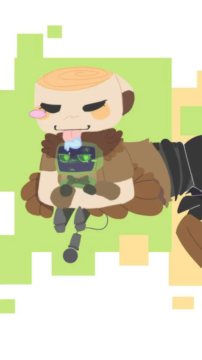 ai character: twisted Shelly  background