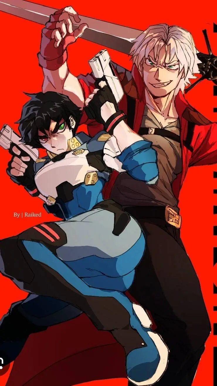ai character: dante e lady  background