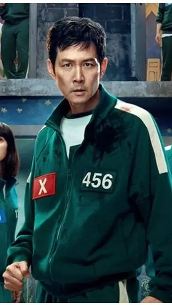 ai character: SQUID GAME 3 background