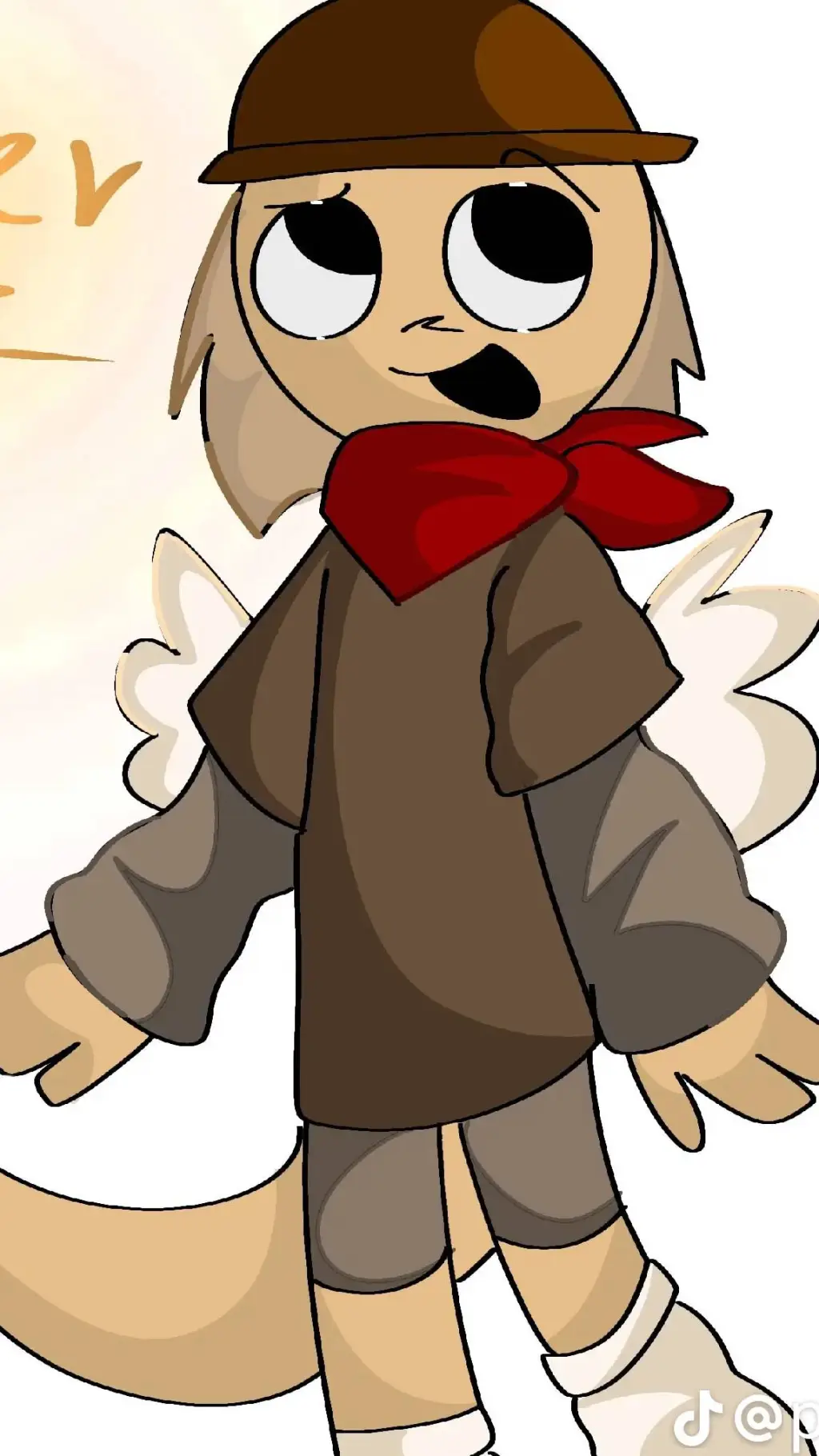 ai character: tunner senpai background