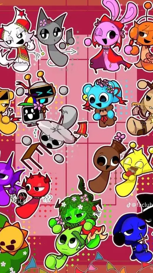 ai character: sprunkis familia  background