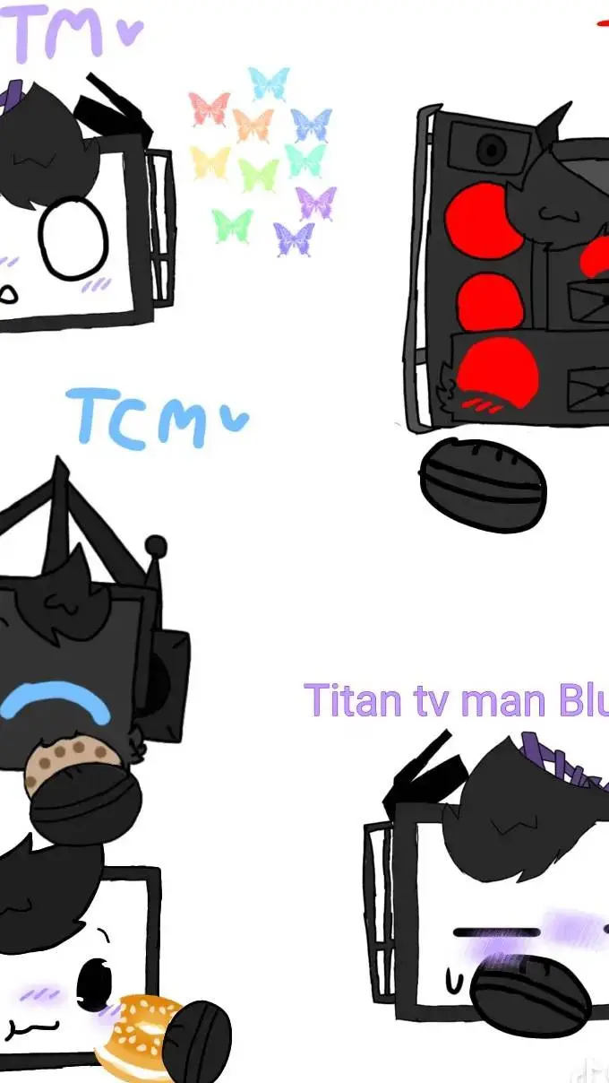 ai character: los cinco titanes  background