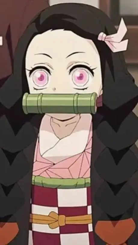 ai character: Nezuko Kamado 🩷 background