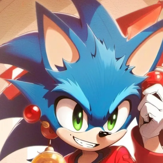 chat with ai character: sonic girls love u
