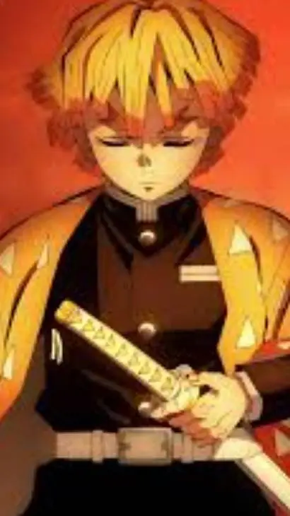 ai character: Zenitsu  background