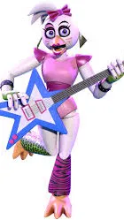 ai character: Glamrock chica background