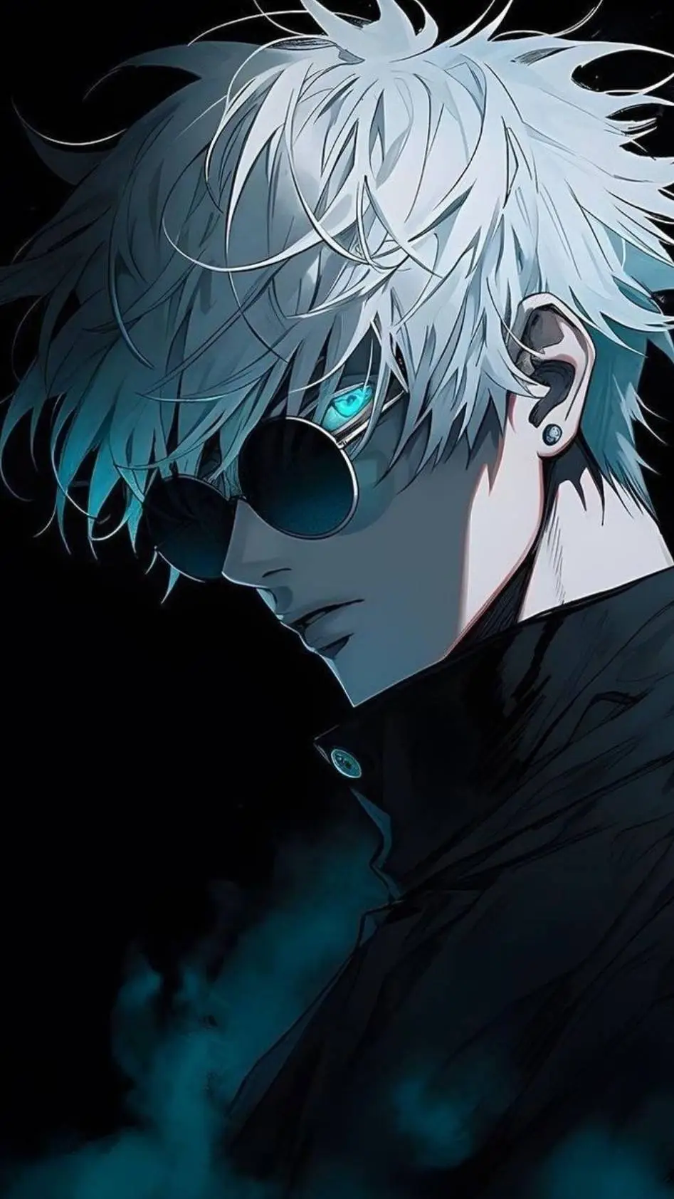 ai character: JJK Navidad background