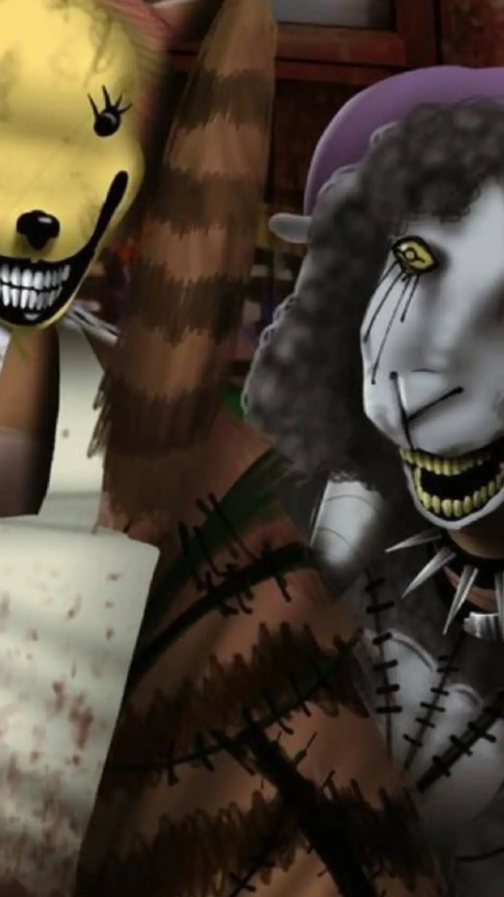 ai character: ovelha bruxa background