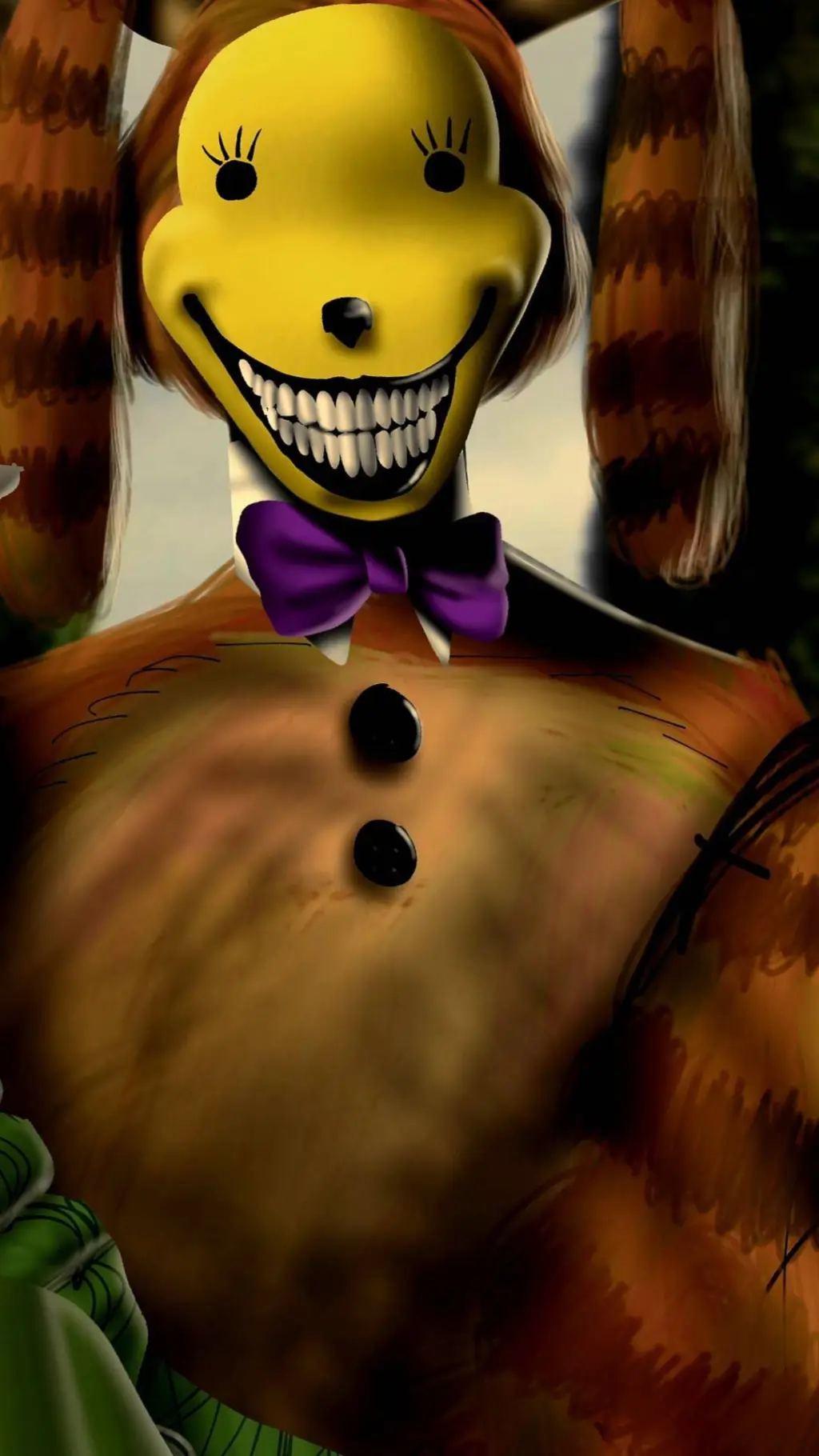 ai character: Coelho abóbora background