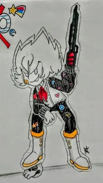 ai character: Pico  background