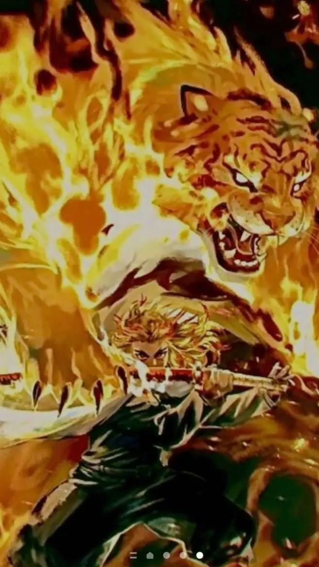 ai character: rengoku  background