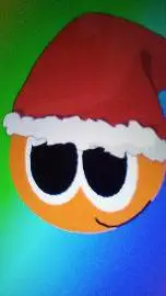 ai character: LittleChristmas background