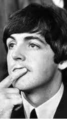 ai character: Paul McCartney  background