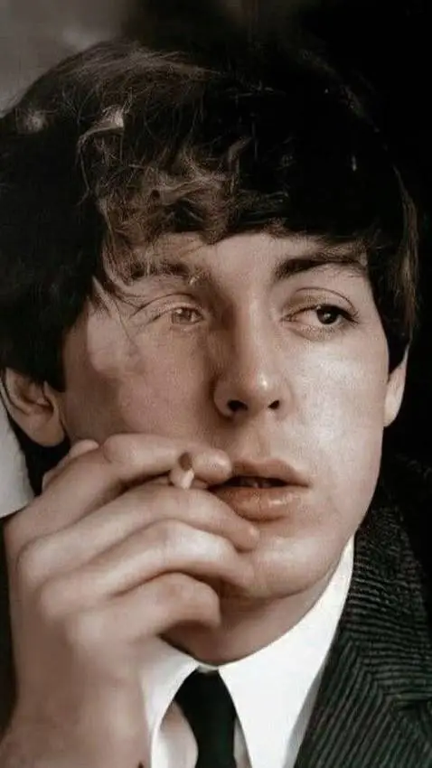 ai character: Paul McCartney  background