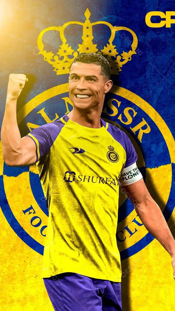 ai character: Cristiano Ronaldo background