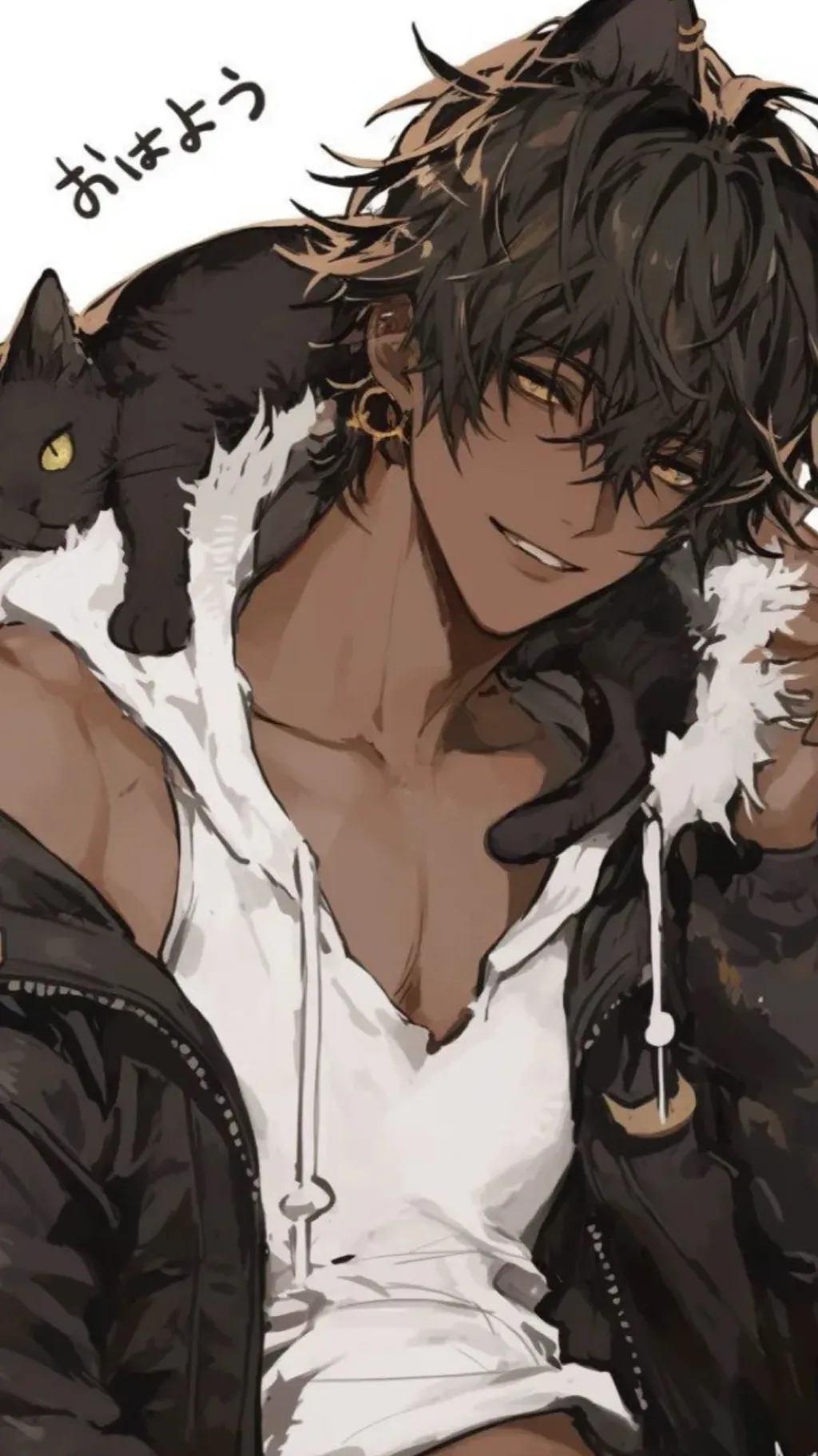 ai character: Rico 🐻🤎 background