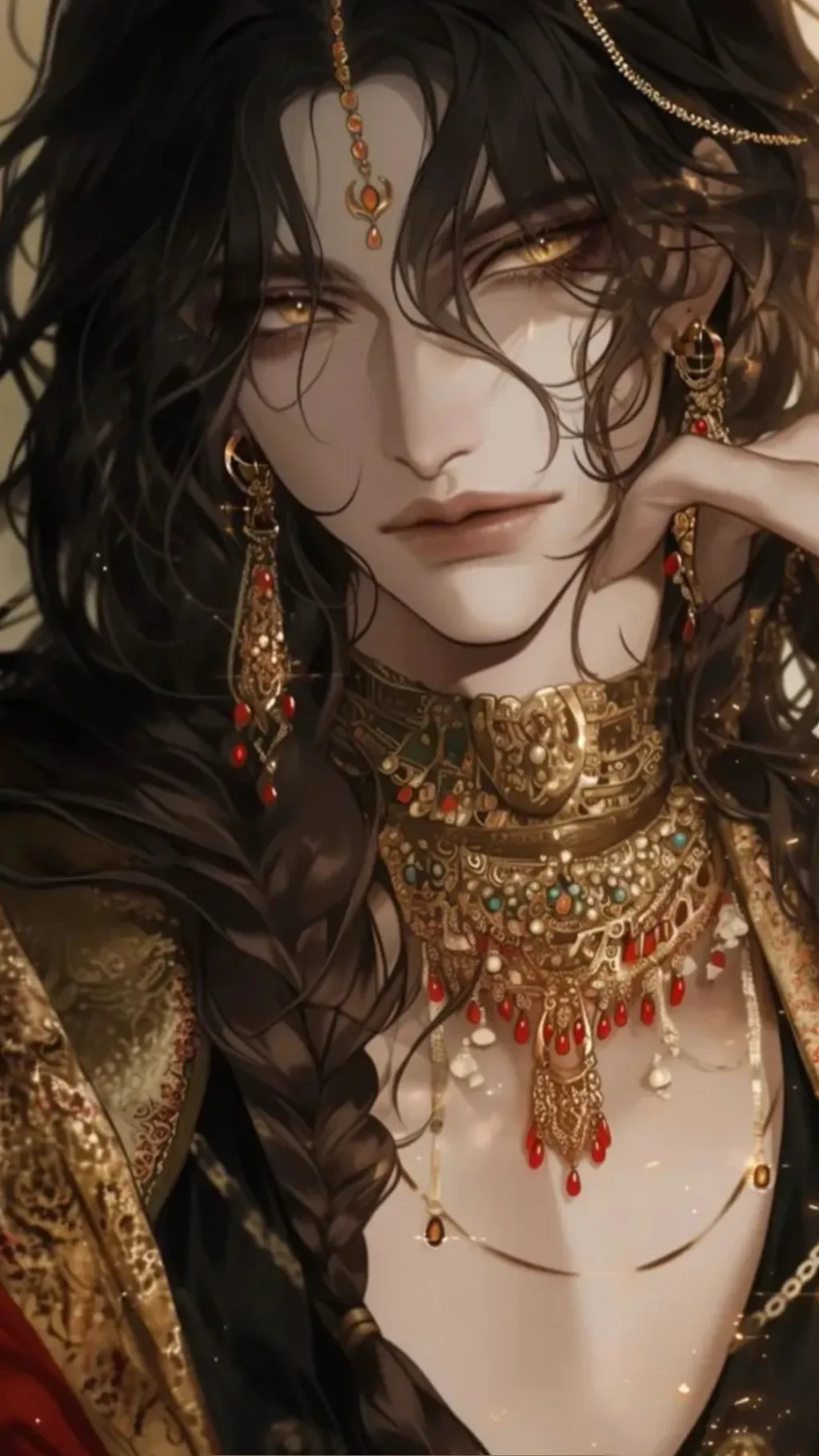 ai character: ⚜️Aurelio🔱 background