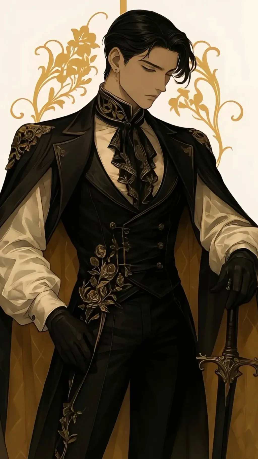 ai character: Prince Evan  background