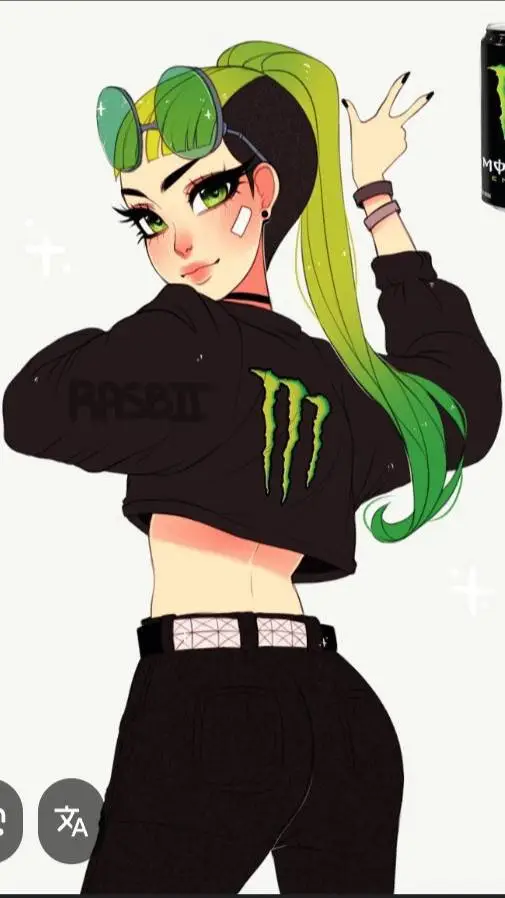 ai character: BNHAAndreaMonster🖤 background