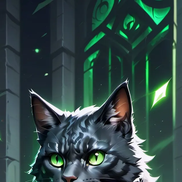 chat with ai character: My mighty cat
