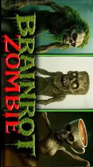 ai character: brainrot zombie 1 background