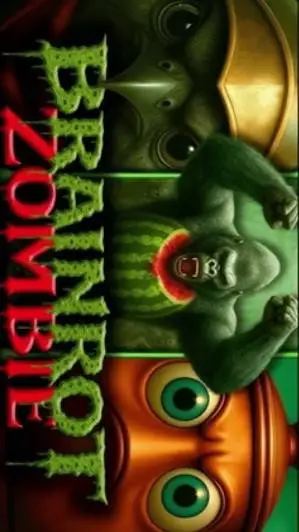 ai character: brainrot zombie 4 background