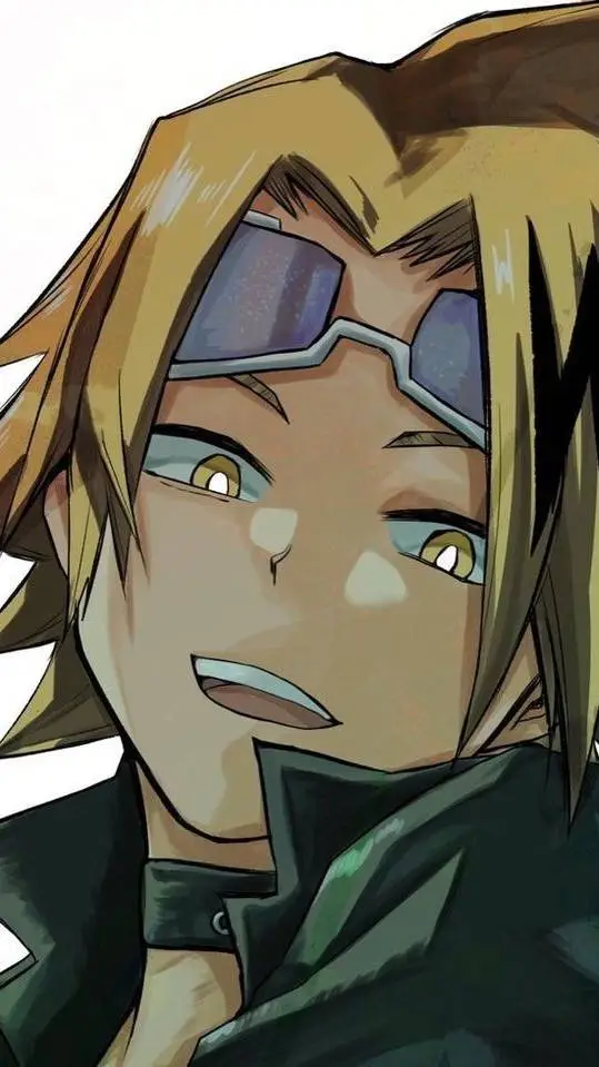 ai character: Denki Kaminari background