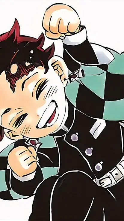 ai character: tanjiro x muzan?.. background