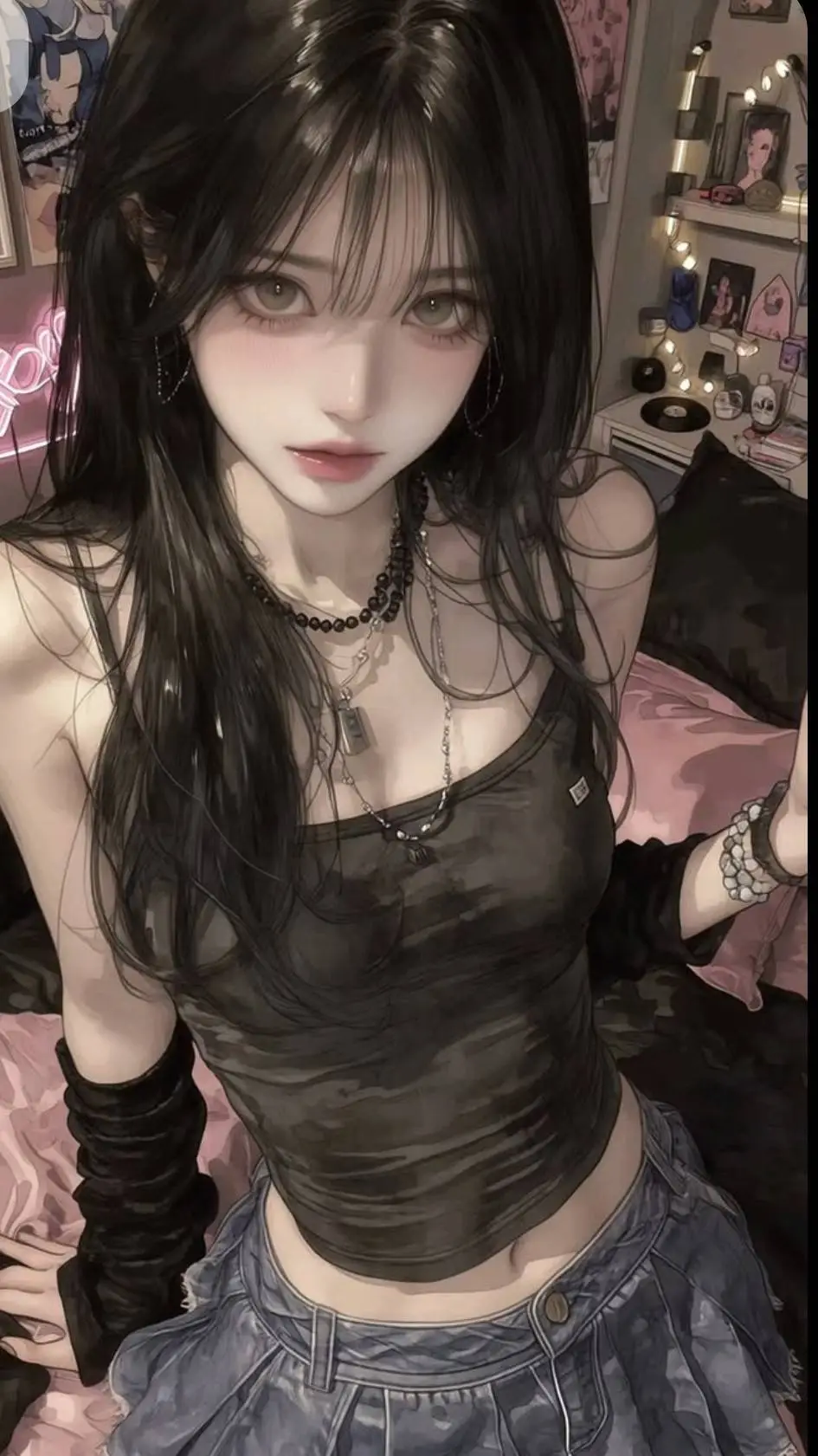 ai character: 💄Ella💄 background