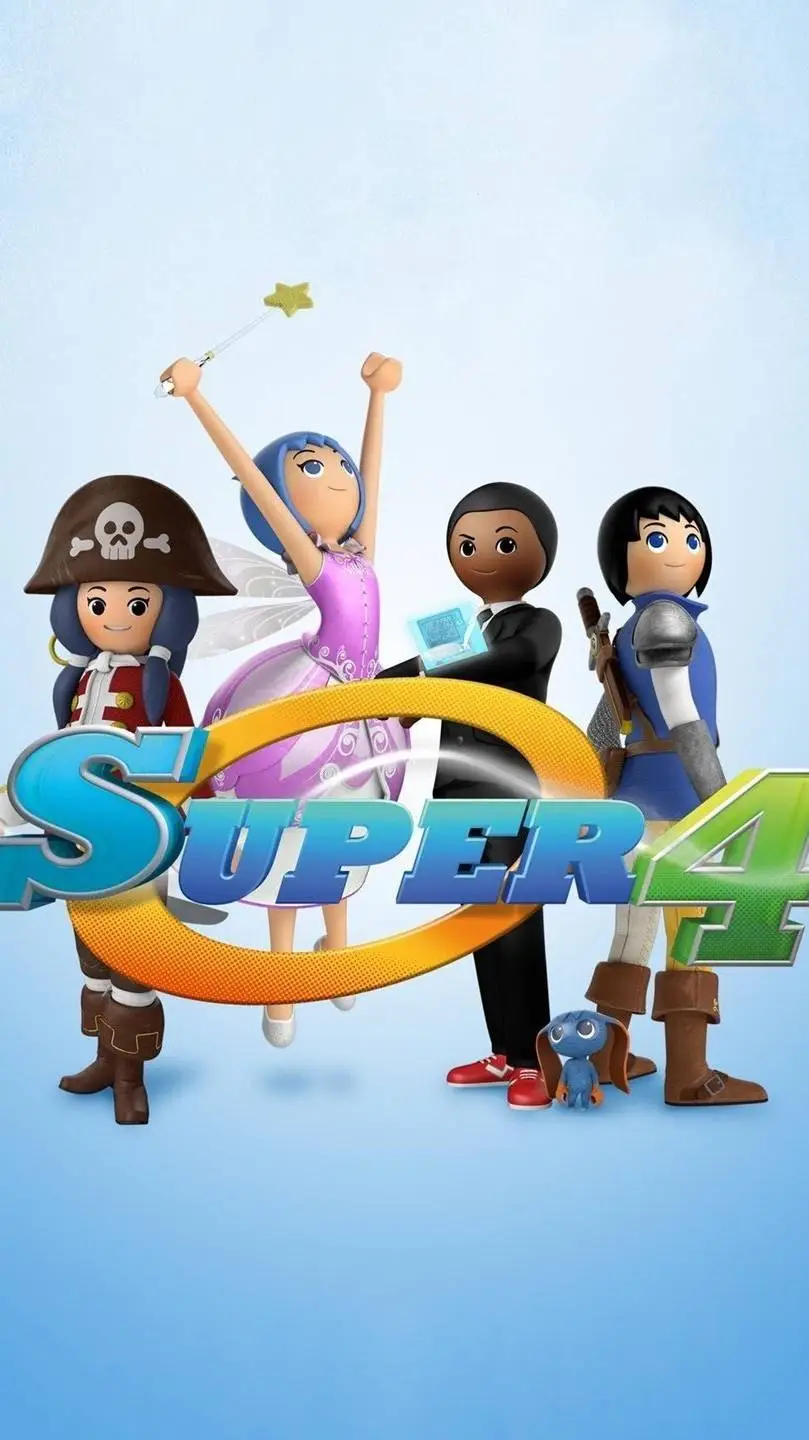 ai character: SUPER 4 background