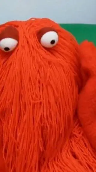 ai character: Red guy  background