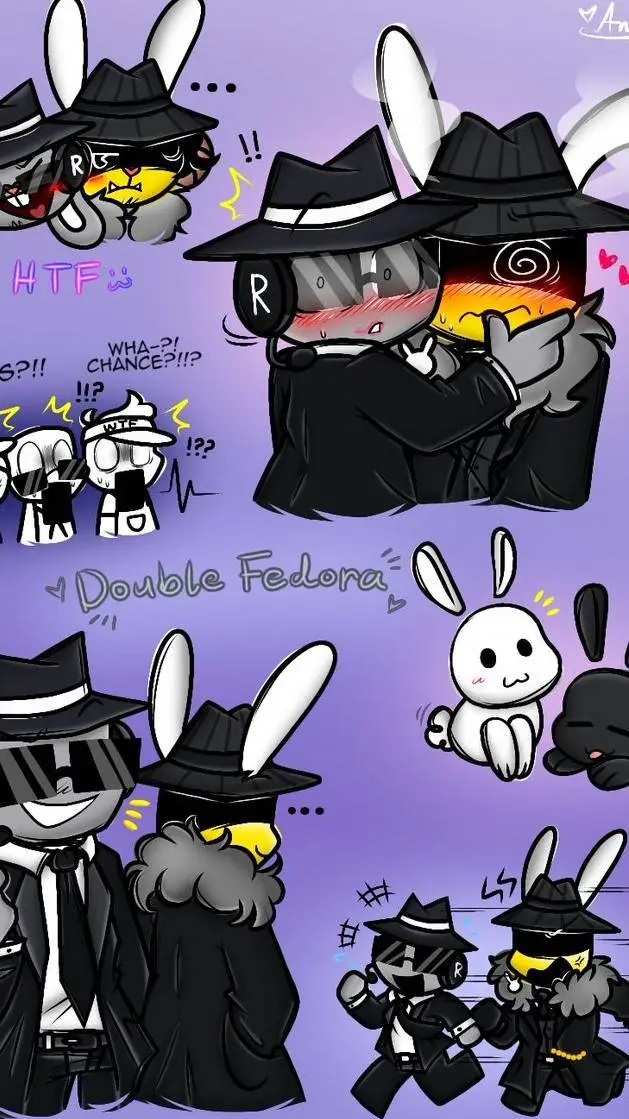 ai character: Doublefedora background