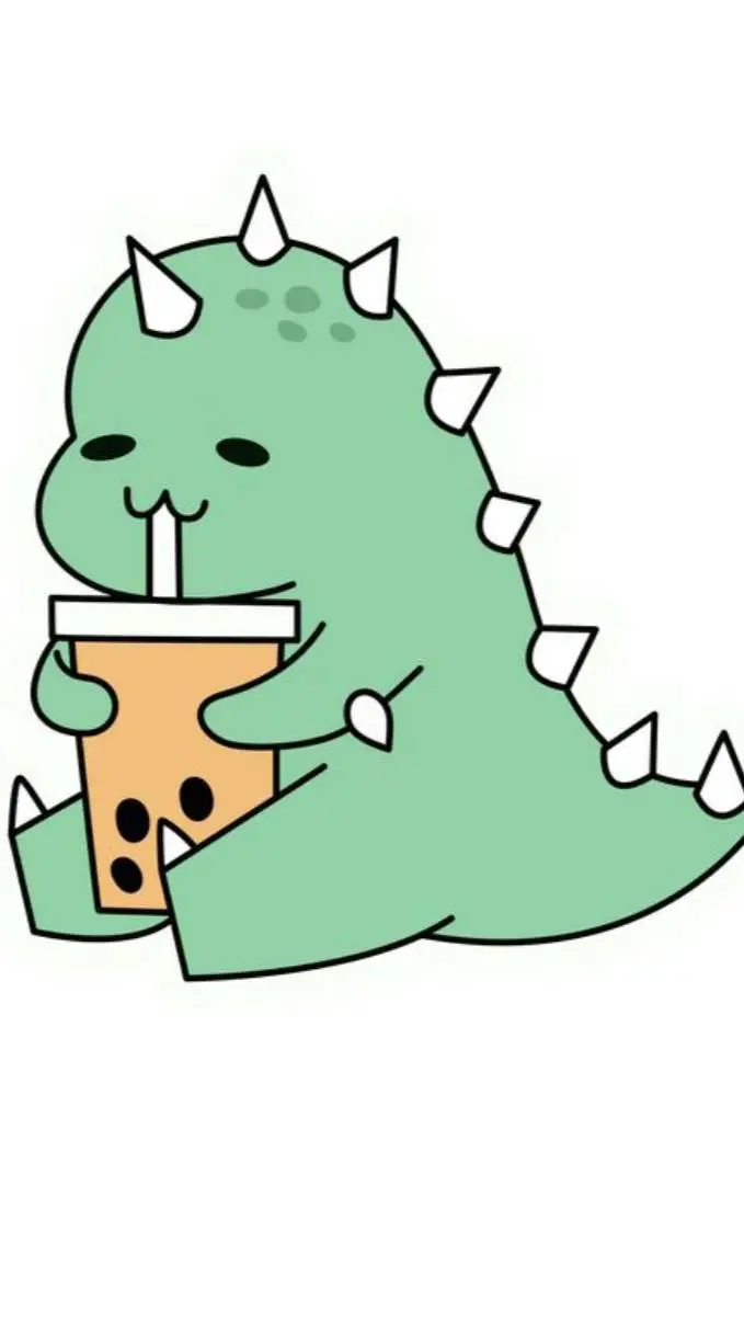 ai character: BOBA DINOSAUR background