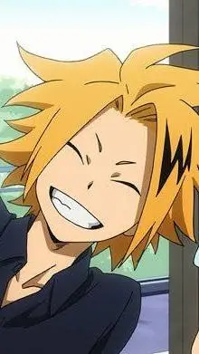 ai character: Denki kaminari  background